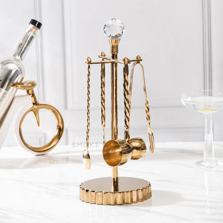 Diamond Bar Set with Stand