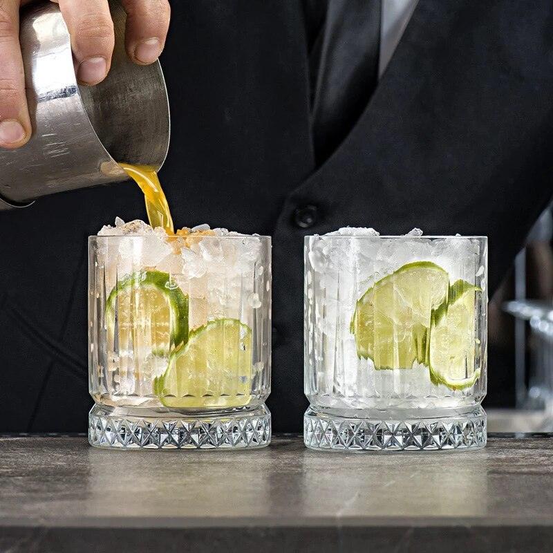 FLOW GEO Crystal Whiskey Glass – Set of 6